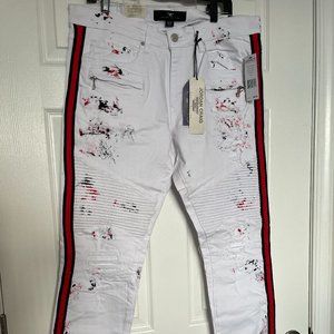 Men's Jordan Craig White Jeans/Pants 36x32